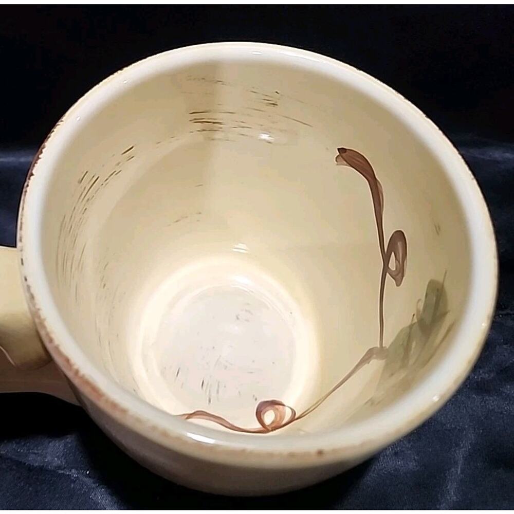 Set Of 4 Table Top Unlimited Vino Hand Painted Mugs - Picture 8 of 8
